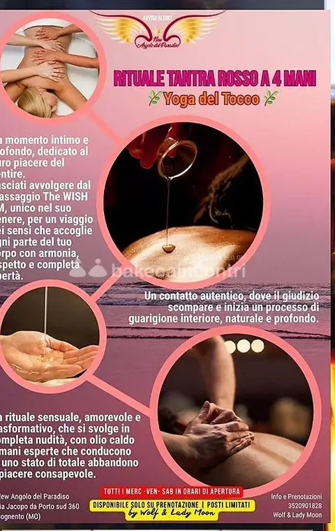 #Ritule Tantra Rosso e 
sessualità inclusiva
^ THE WISH eM ^